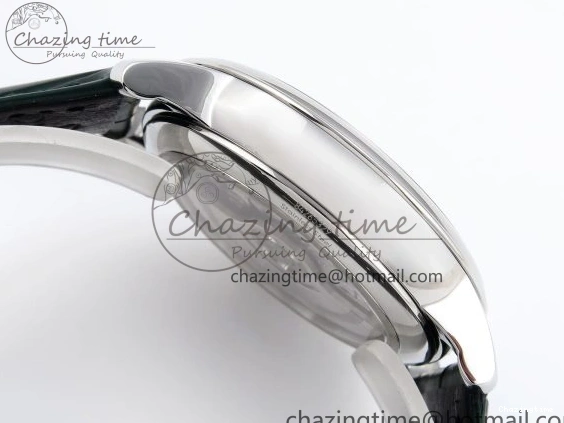 0215 Tailored De Ville Date SS MKF 1:1 Best Edition Dark Gray Dial Roman Marker on Black Leather Strap A 7740